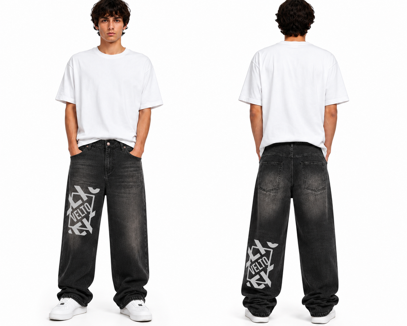 Velto Vintage Wash Heavyweight Denim Jeans
