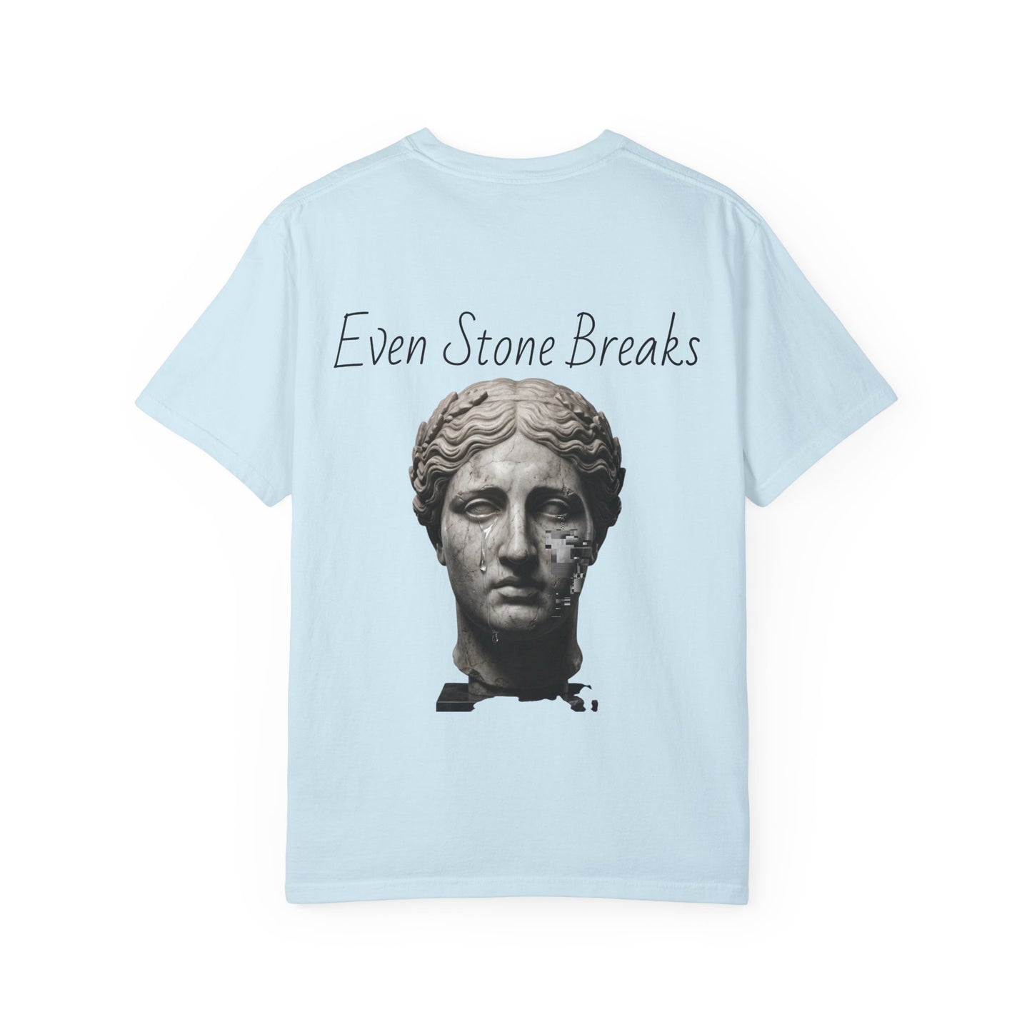 Even Stone Breaks T-Shirt — Vintage Bust Graphic Tee