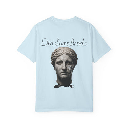 Even Stone Breaks T-Shirt — Vintage Bust Graphic Tee