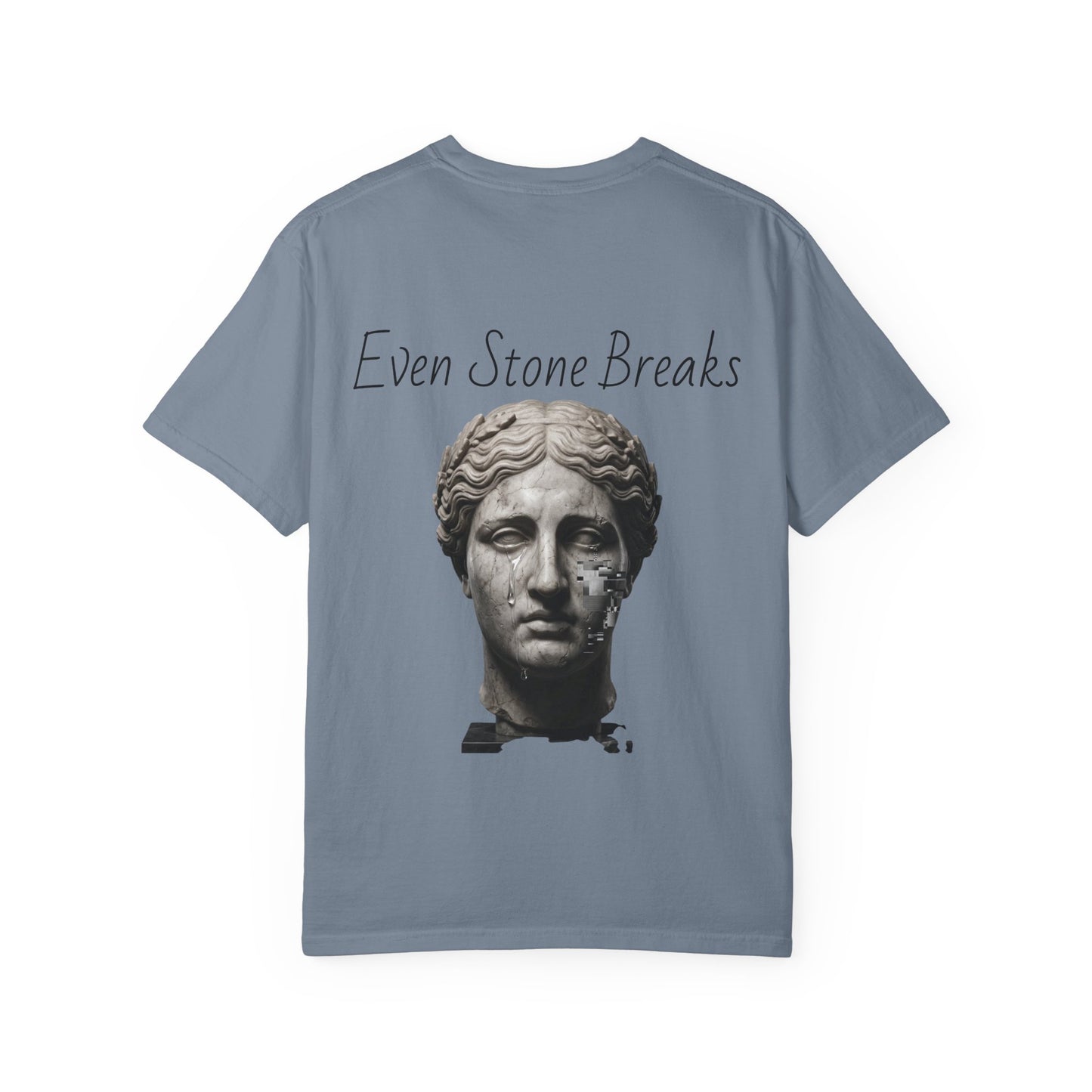 Even Stone Breaks T-Shirt — Vintage Bust Graphic Tee