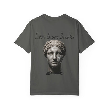 Even Stone Breaks T-Shirt — Vintage Bust Graphic Tee