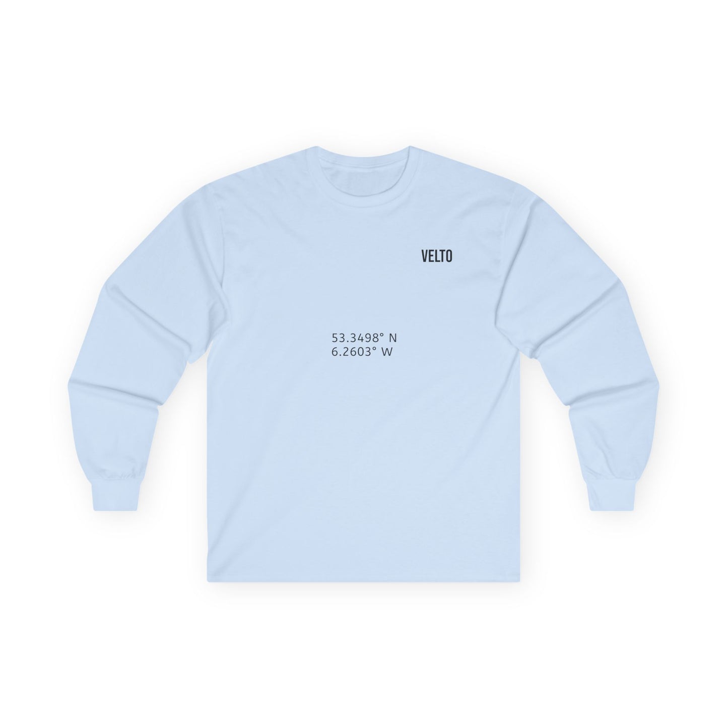 Long Sleeve Tee — "No Destination Just Motion"