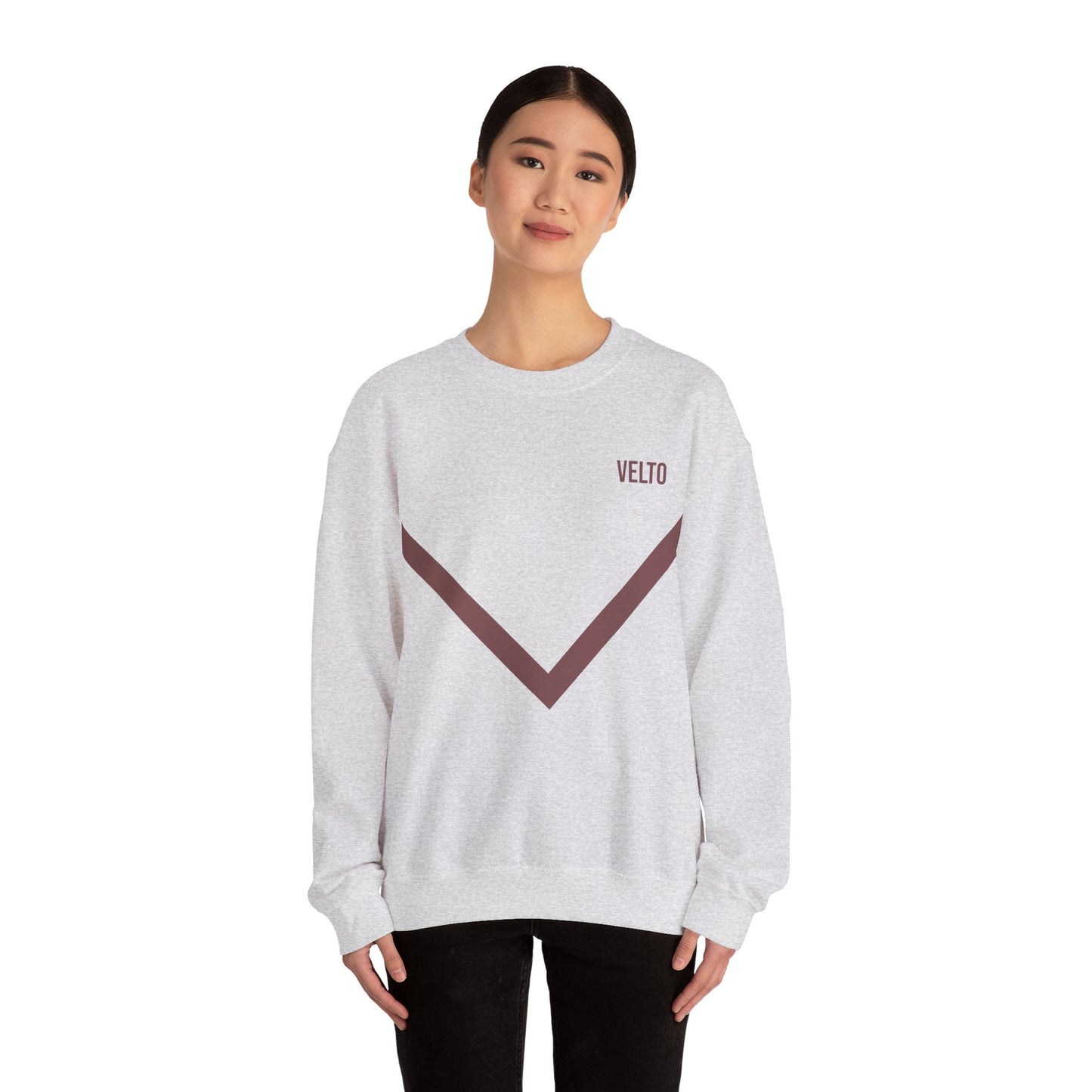 Velto Chevron Crewneck Sweatshirt