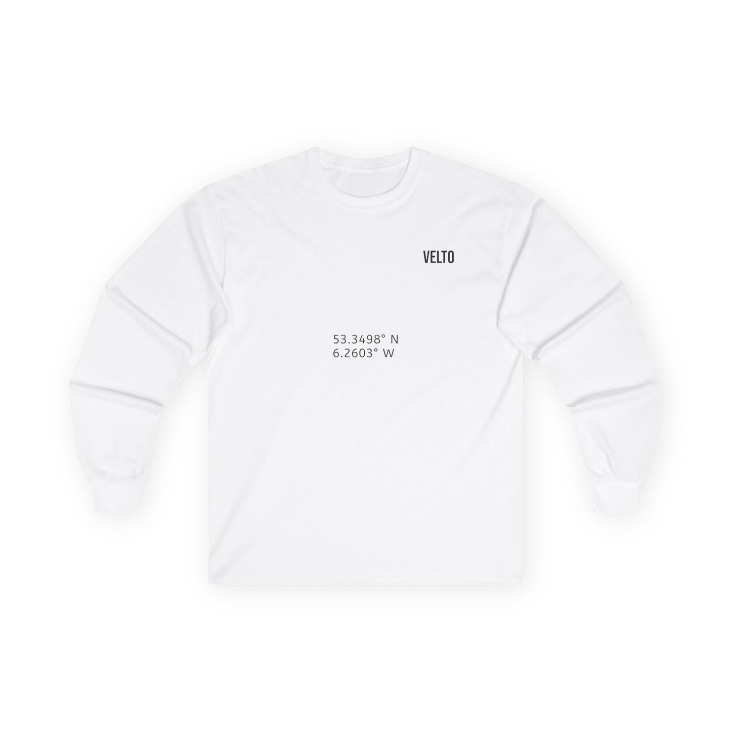 Long Sleeve Tee — "No Destination Just Motion"