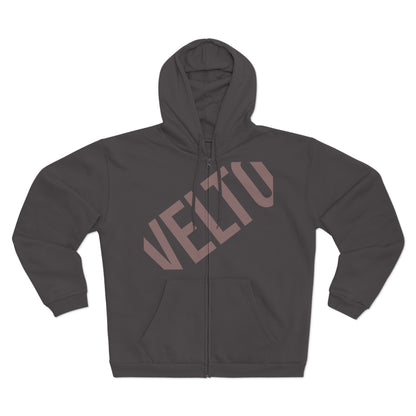 VELTO Portrait Zip Hoodie — "OUTWEAR SYSTEM_01"