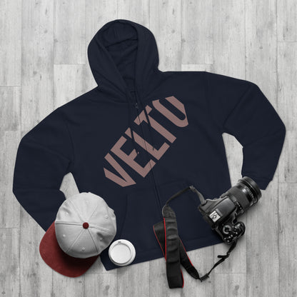 VELTO Portrait Zip Hoodie — "OUTWEAR SYSTEM_01"