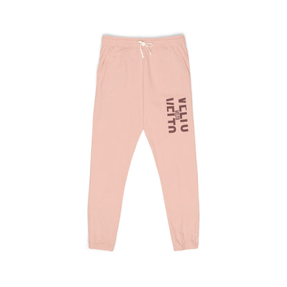 Garment-Dyed Fleece Sweatpants — "VELTO" Collection