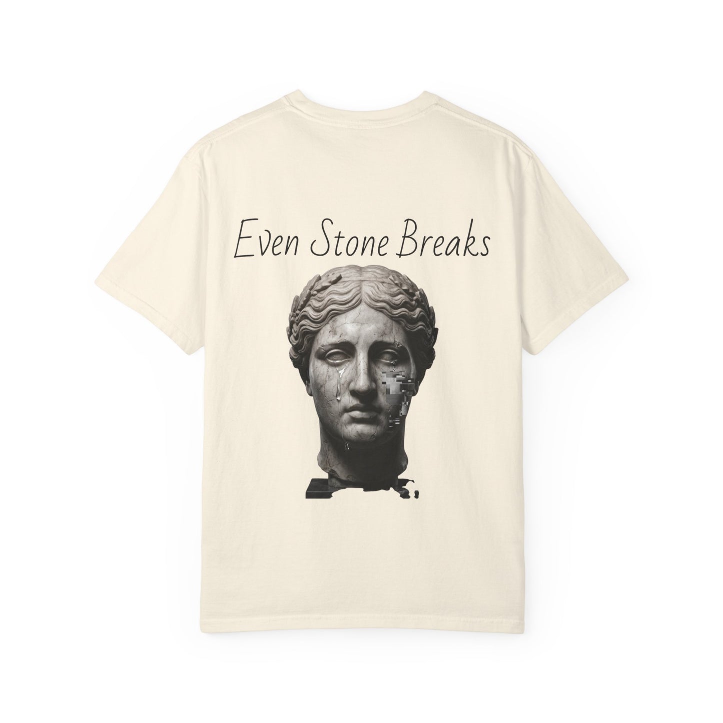 Even Stone Breaks T-Shirt — Vintage Bust Graphic Tee