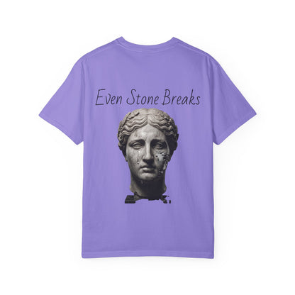 Even Stone Breaks T-Shirt — Vintage Bust Graphic Tee