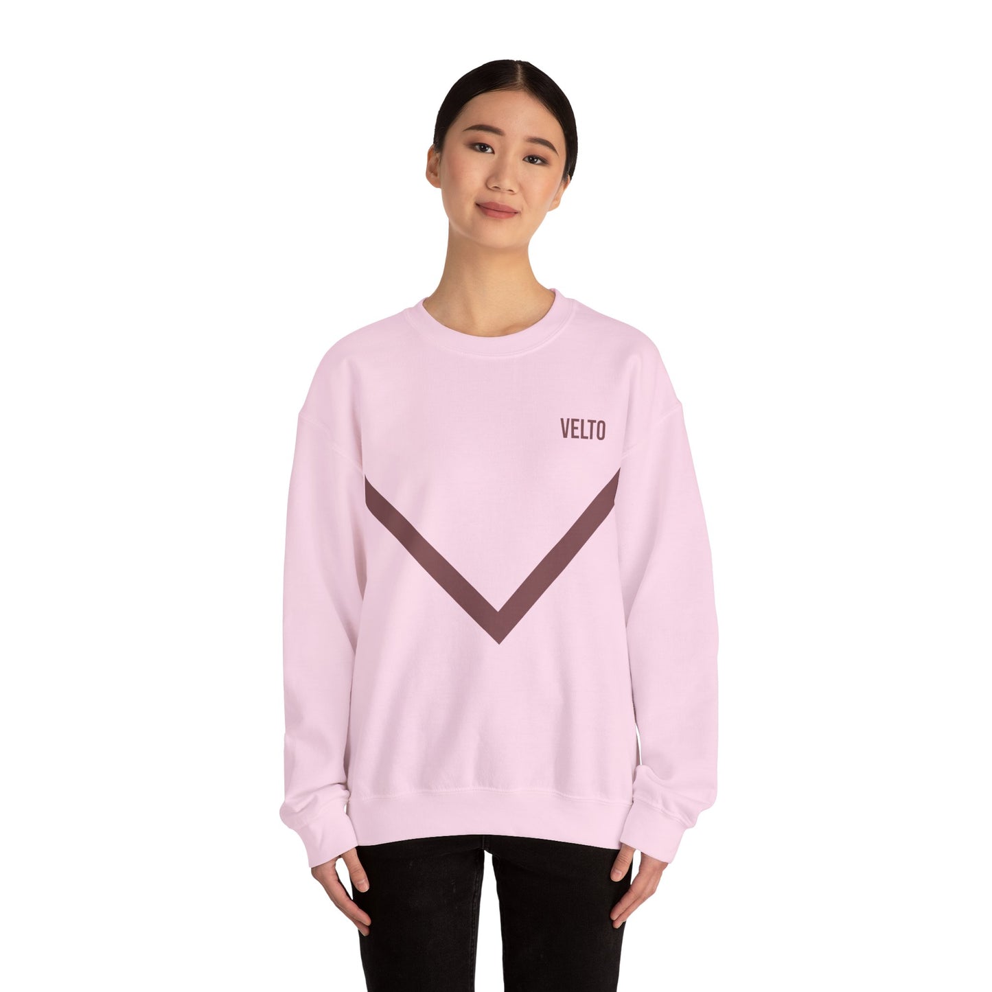 Velto Chevron Crewneck Sweatshirt