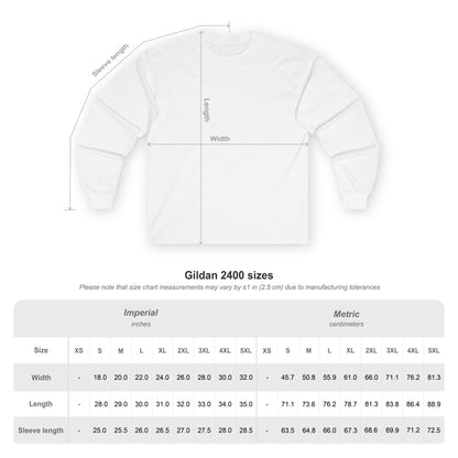 Long Sleeve Tee — "No Destination Just Motion"