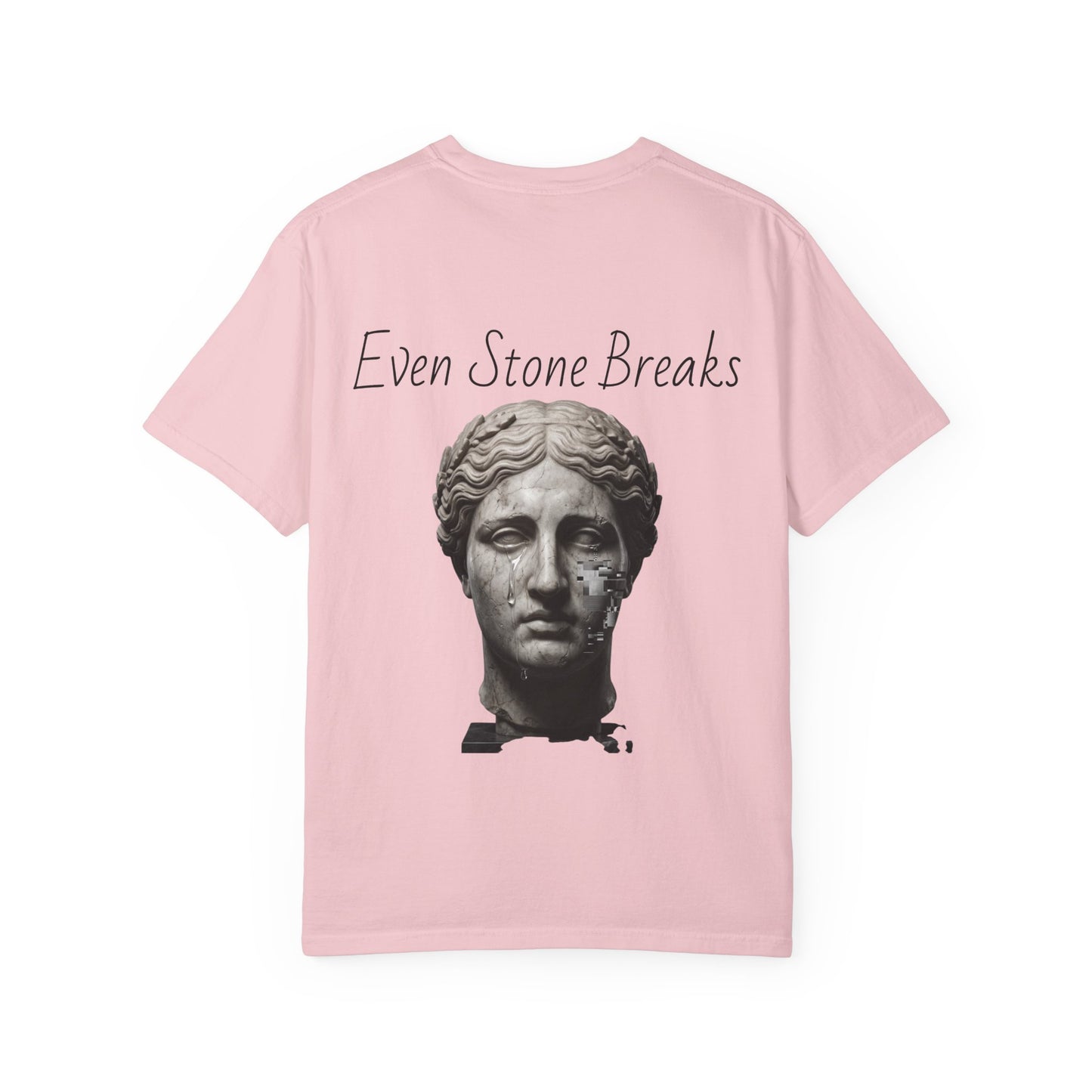 Even Stone Breaks T-Shirt — Vintage Bust Graphic Tee