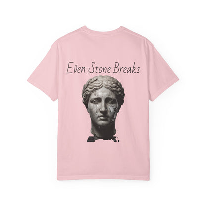 Even Stone Breaks T-Shirt — Vintage Bust Graphic Tee