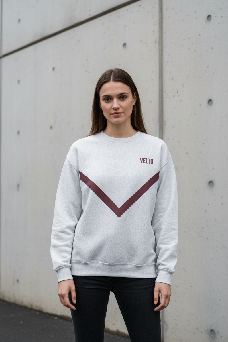 V-Stripe Sweatshirt Improved