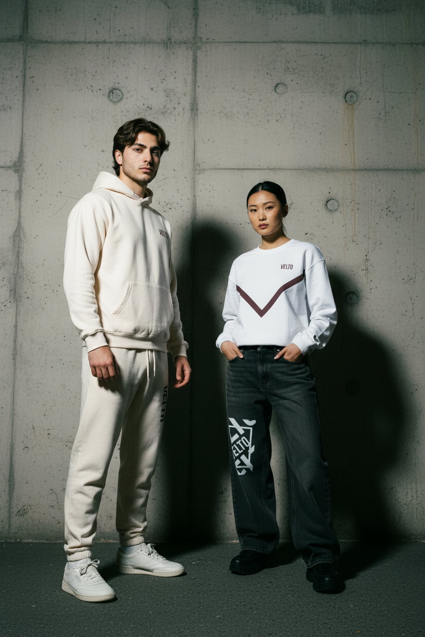 VELTO Duo Banner — Updated Jeans